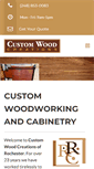 Mobile Screenshot of cwcwoodworking.com